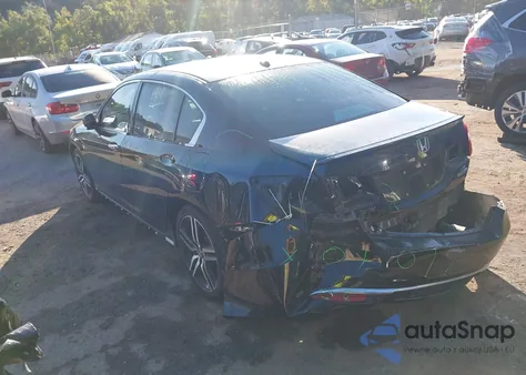 2016 Honda Accord Touring из США, поврежденный, VIN 1HGCR3F97GA028247